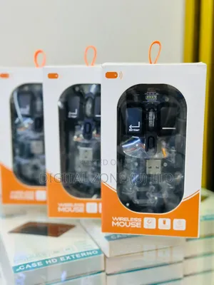 Transparent Wireless Rechargeable Mouse