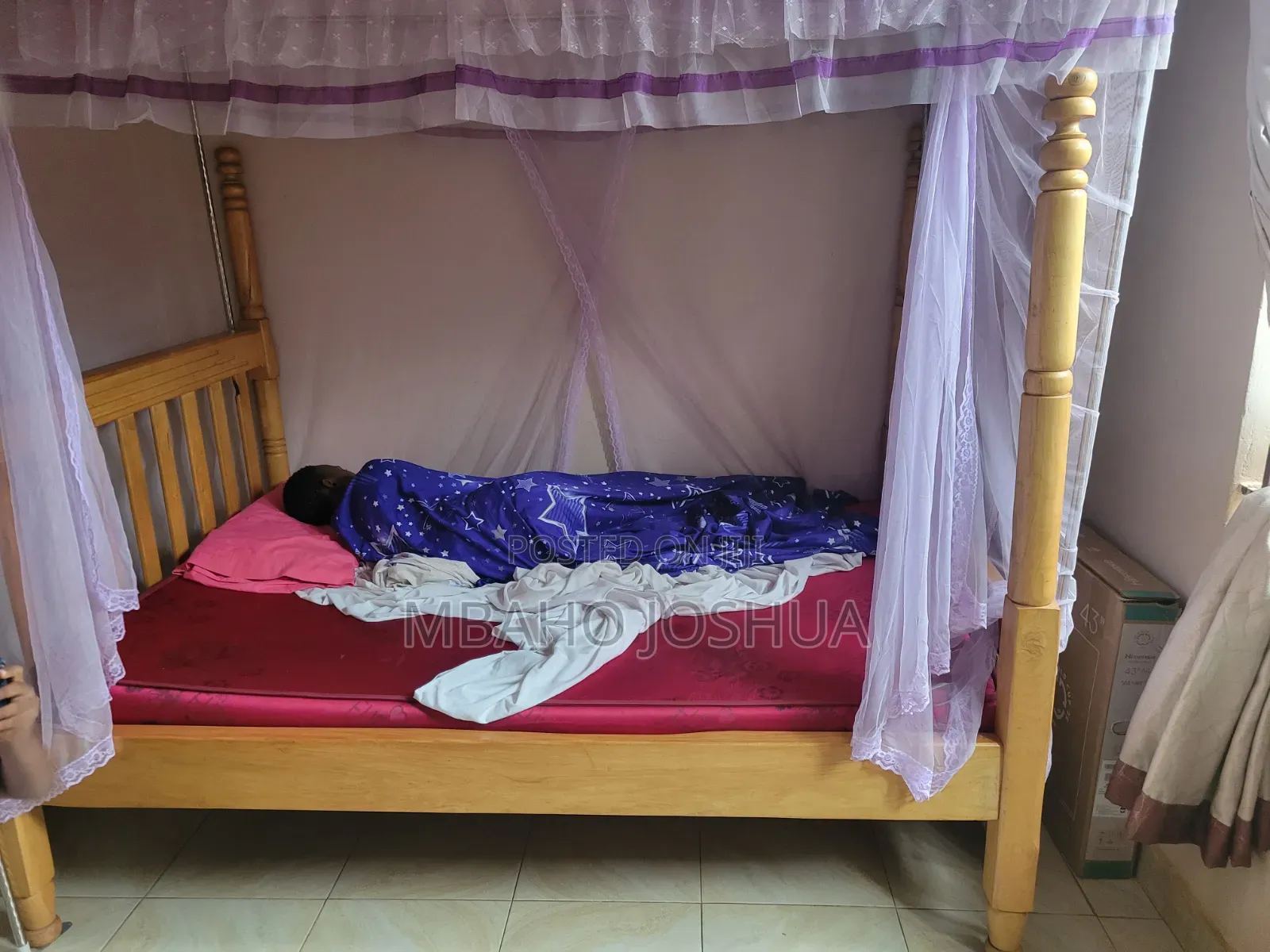 Two Center Tables, Bed, Matress and Kid's Bed