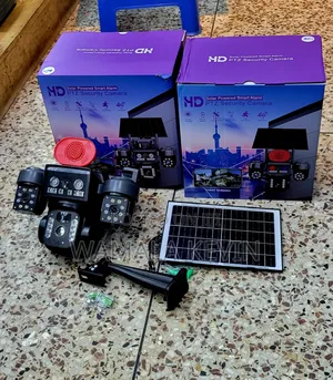 Solar 4G With 3lens Security Camera