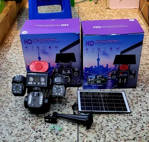 Solar 4G With 3lens Security Camera