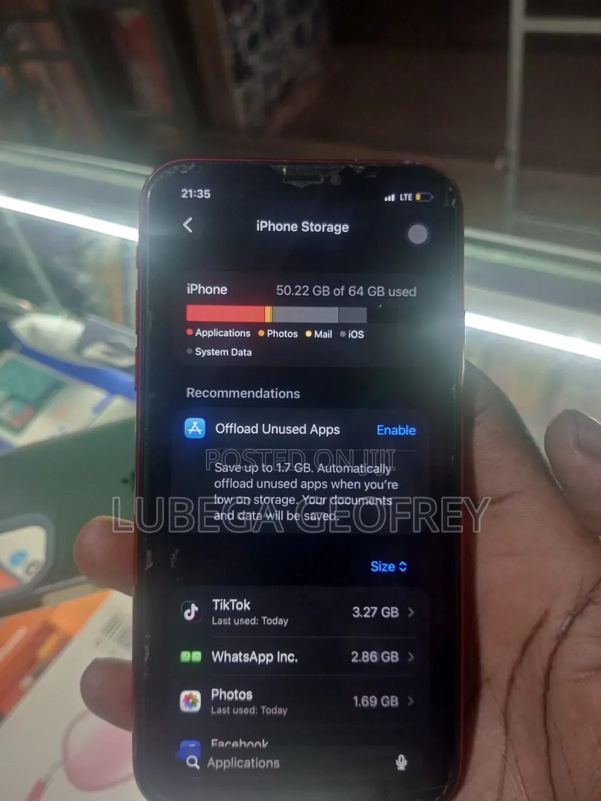 Apple iPhone 11 64 GB Red