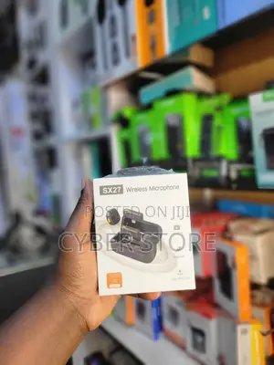 SX27 Dual Wireless Microphone System, a Portable Clip-on Lavalier