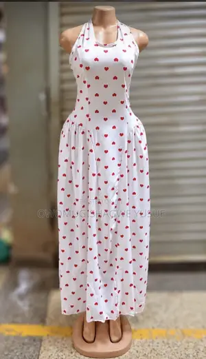 Halter-Neck Round Dress