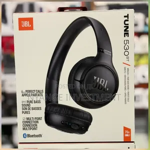 JBL Tune 530 Comfort Fit Wired on Ear Headphones With Microphone,
