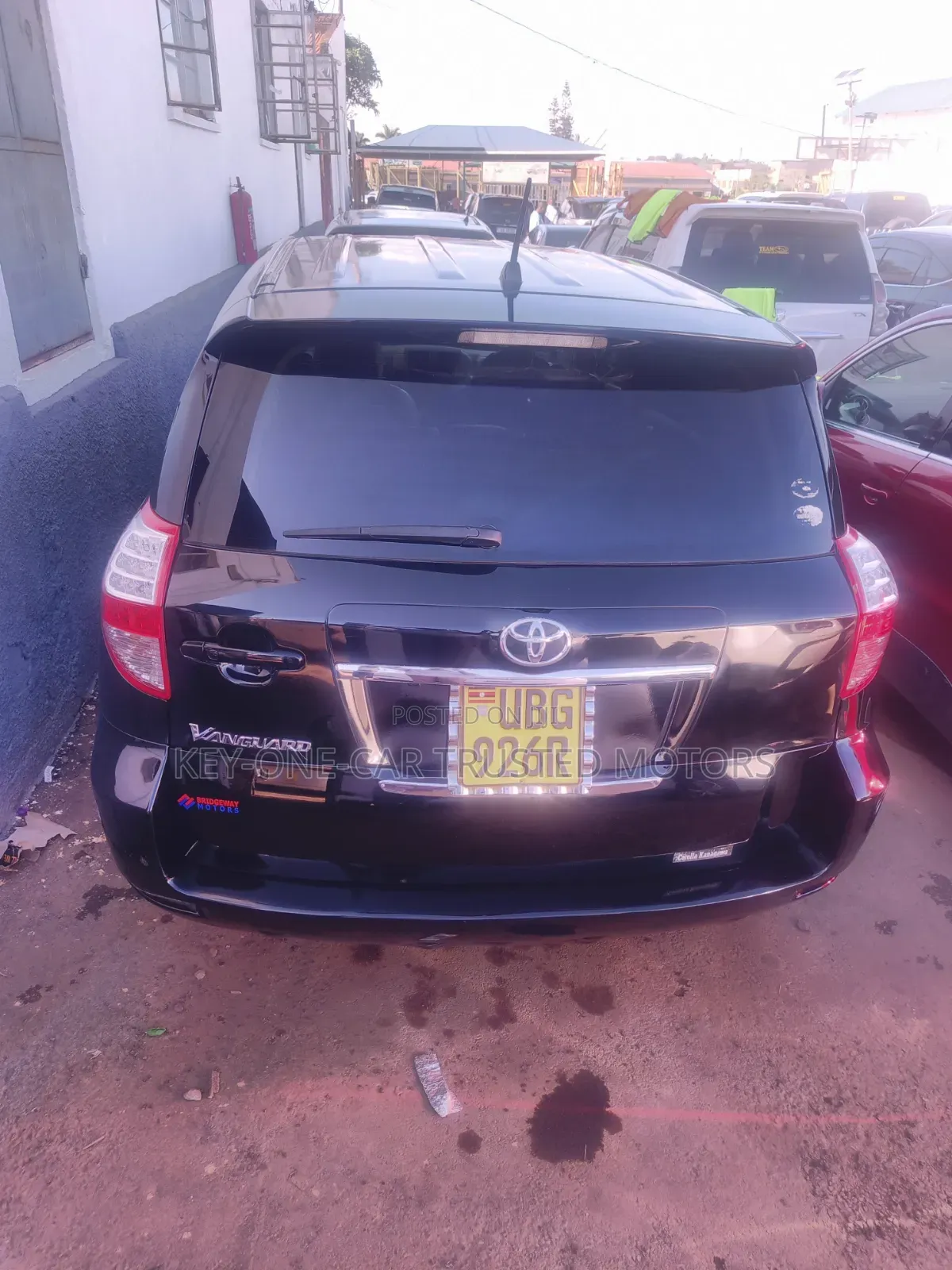 Toyota Vanguard 2008 Black