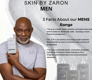Skin by Zaron Men Face & Body Lotion
