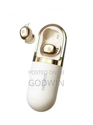 Porodo Dream Earbuds Soundtec With Message Function Luxury Gold