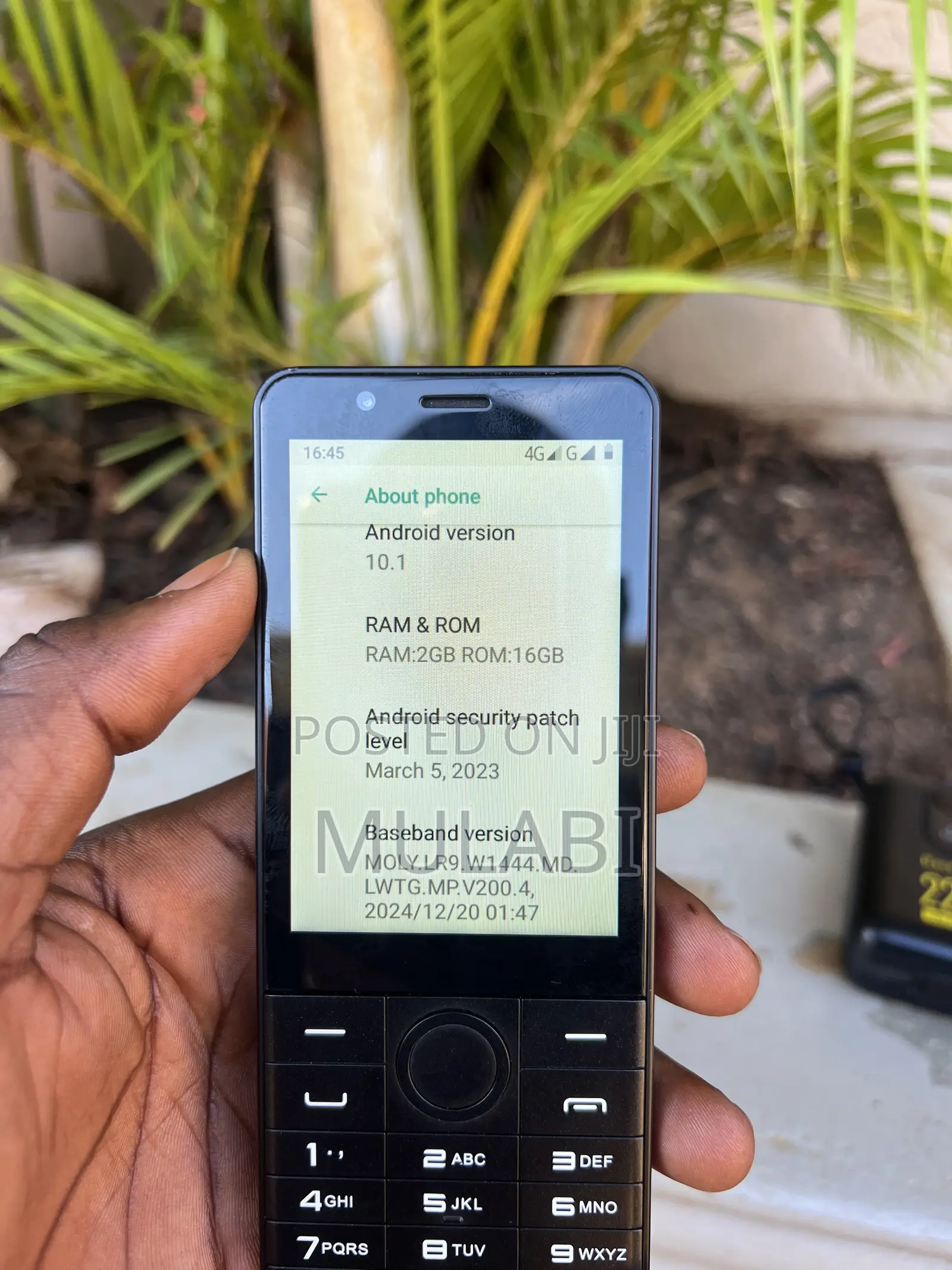 Mobile Phone 16 GB Black