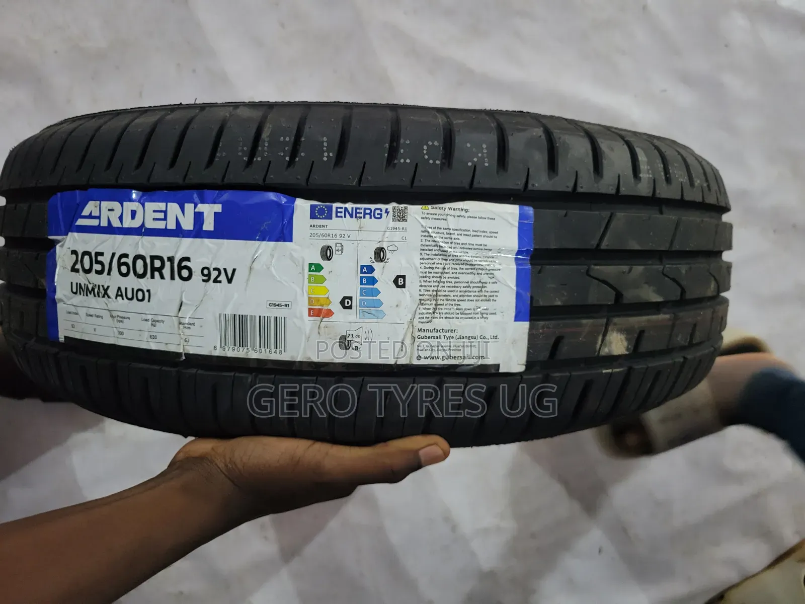 Tyres 205/60r16 Ardent