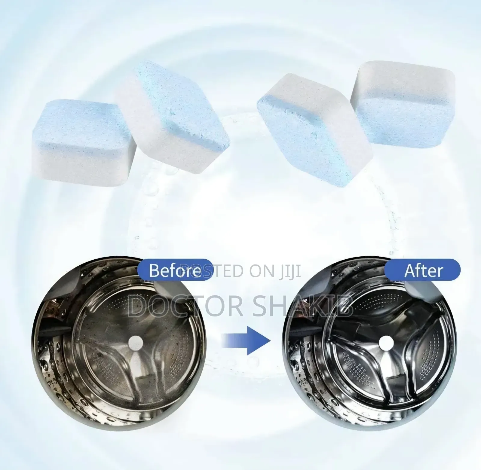 12pcs Washing Machine Cleaner Balls (Tablets)