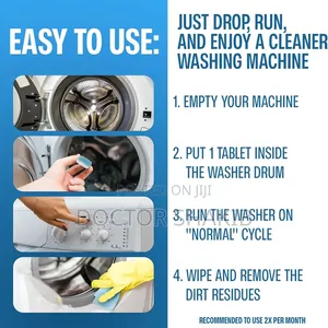 12pcs Washing Machine Cleaner Balls (Tablets)