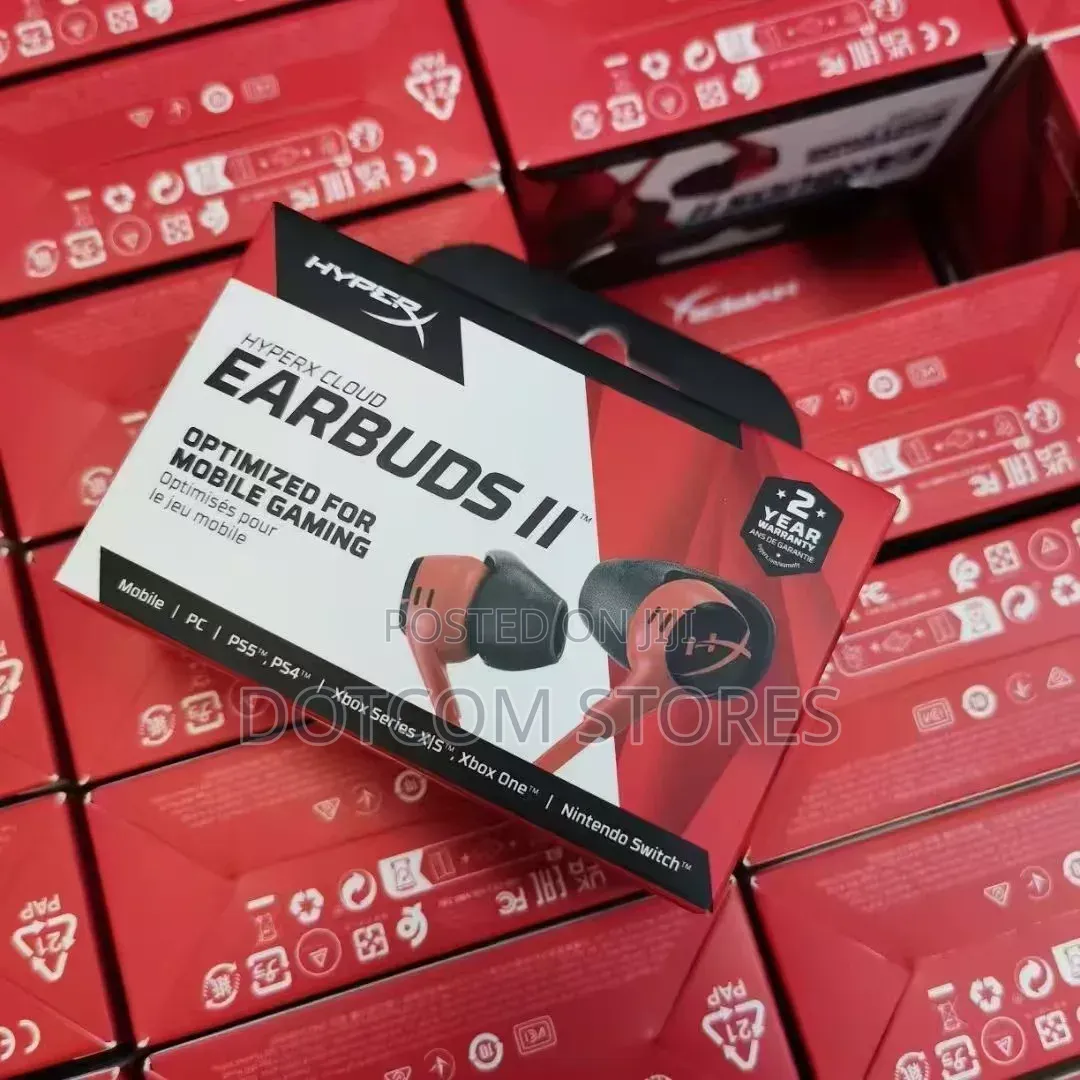 HyperX Cloud Earbuds II Wired Gaming Earphones