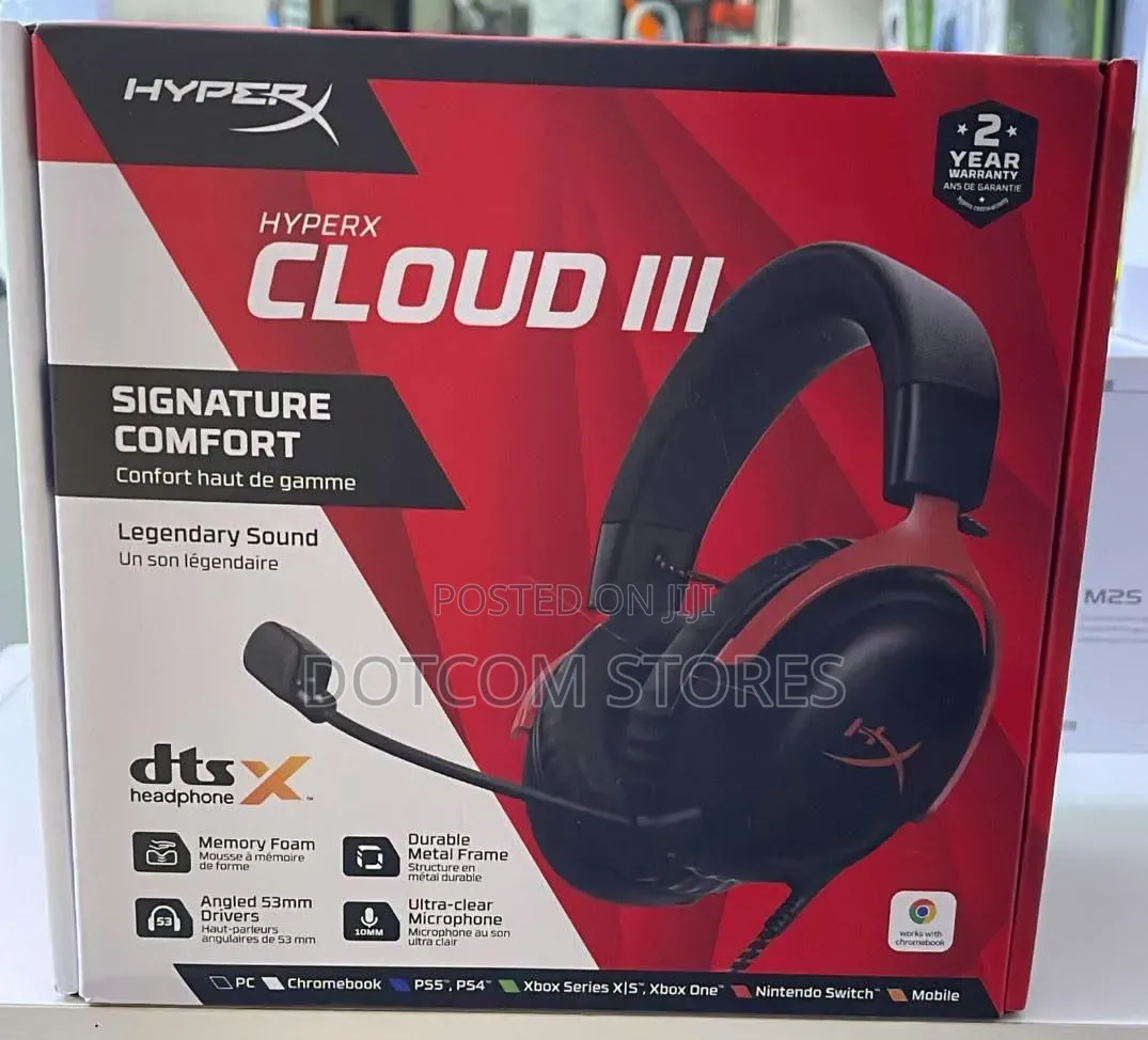 HyperX Cloud III Wired Gaming Headset
