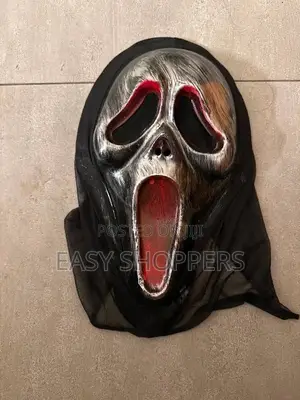 Ghost Horror SCREAM Face Mask Costume Makeup Halloween Mask