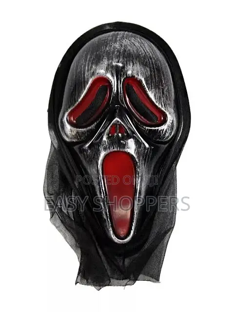 Ghost Horror SCREAM Face Mask Costume Makeup Halloween Mask