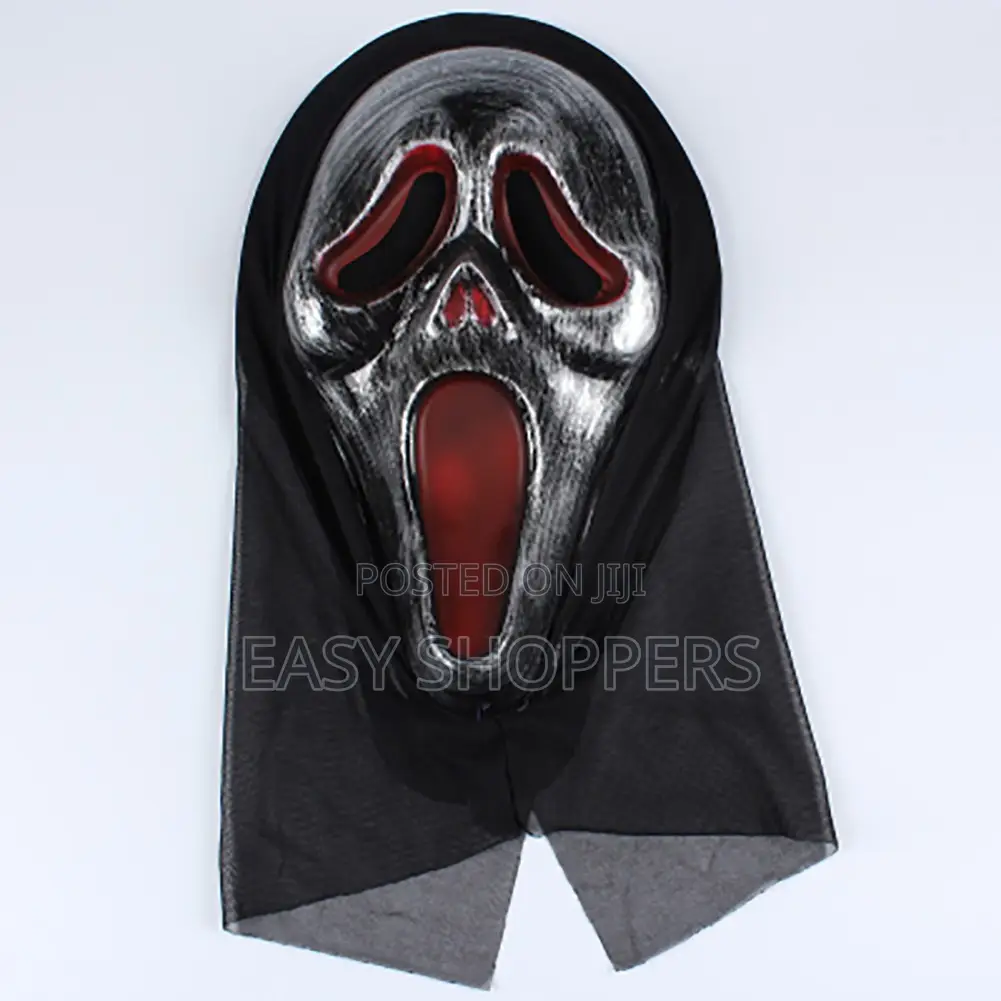 Ghost Horror SCREAM Face Mask Costume Makeup Halloween Mask