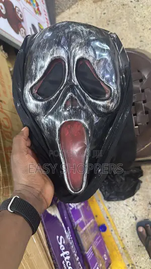 Ghost Horror SCREAM Face Mask Costume Makeup Halloween Mask