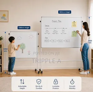 Costway Double-Sided Magnetic Whiteboard