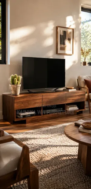 Brown |Wooden TV Stand |Shelf Wood| Chassis TV| Stand