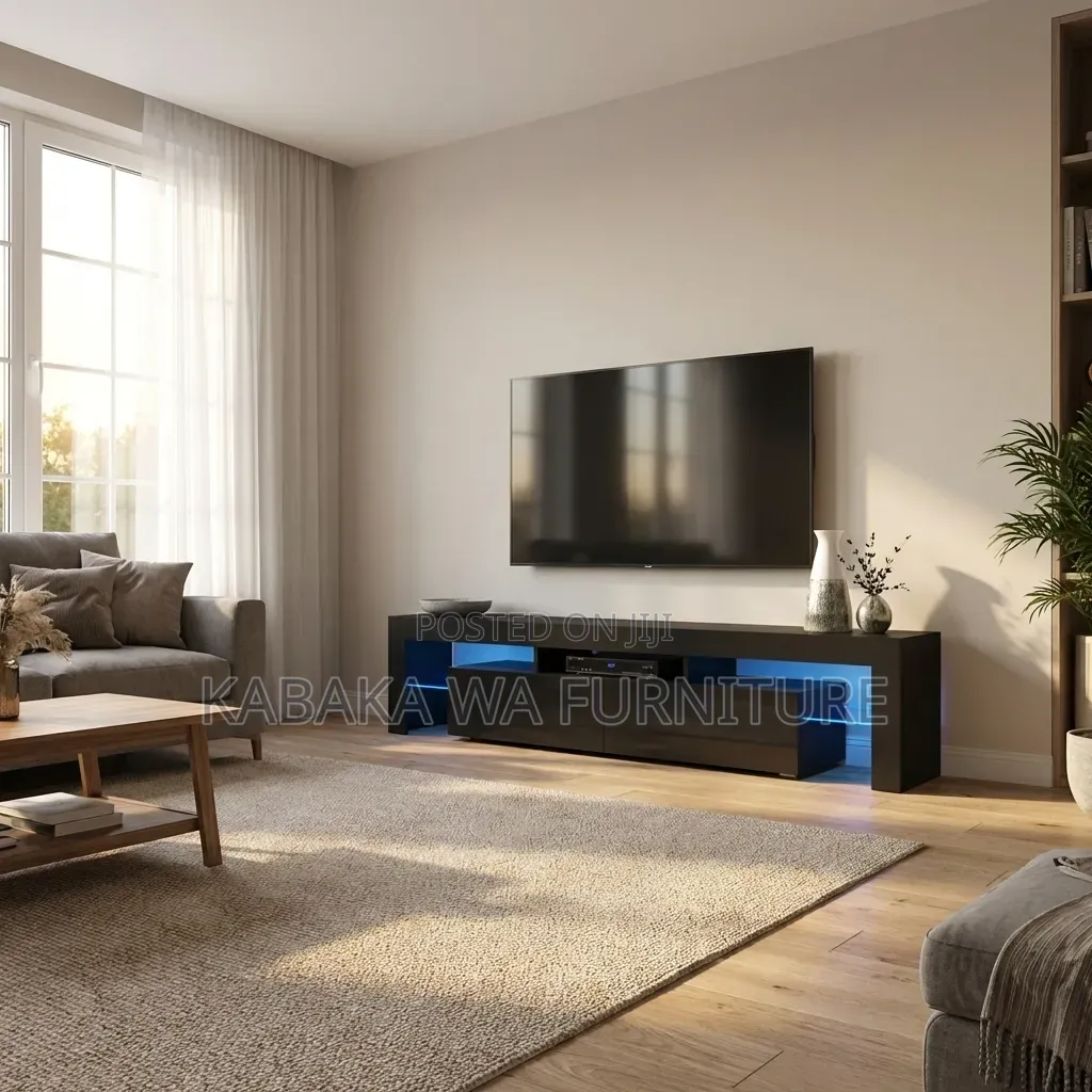 TV Stand |Black Ft6 |Television |Chassis Quality TV Stand |