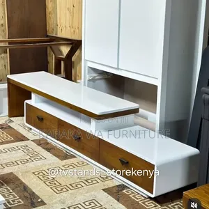 TV Stand |Brown Wooden |White TV Stand |With Chassis |