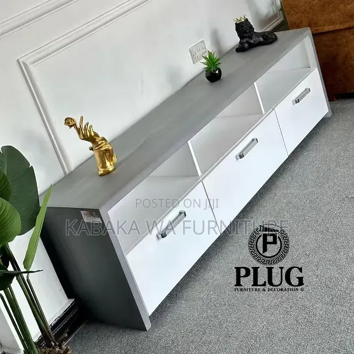 Gary and White TV |Stand| Televisions |With |Storage TV LED |