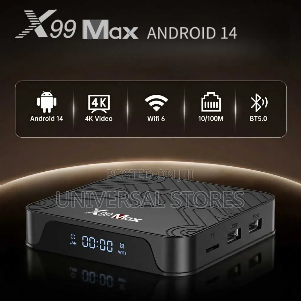 The X99 Max Smart TV Box