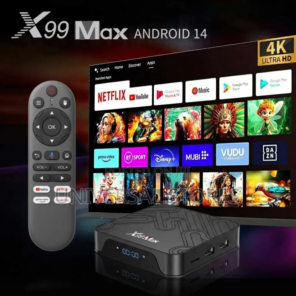 The X99 Max Smart TV Box