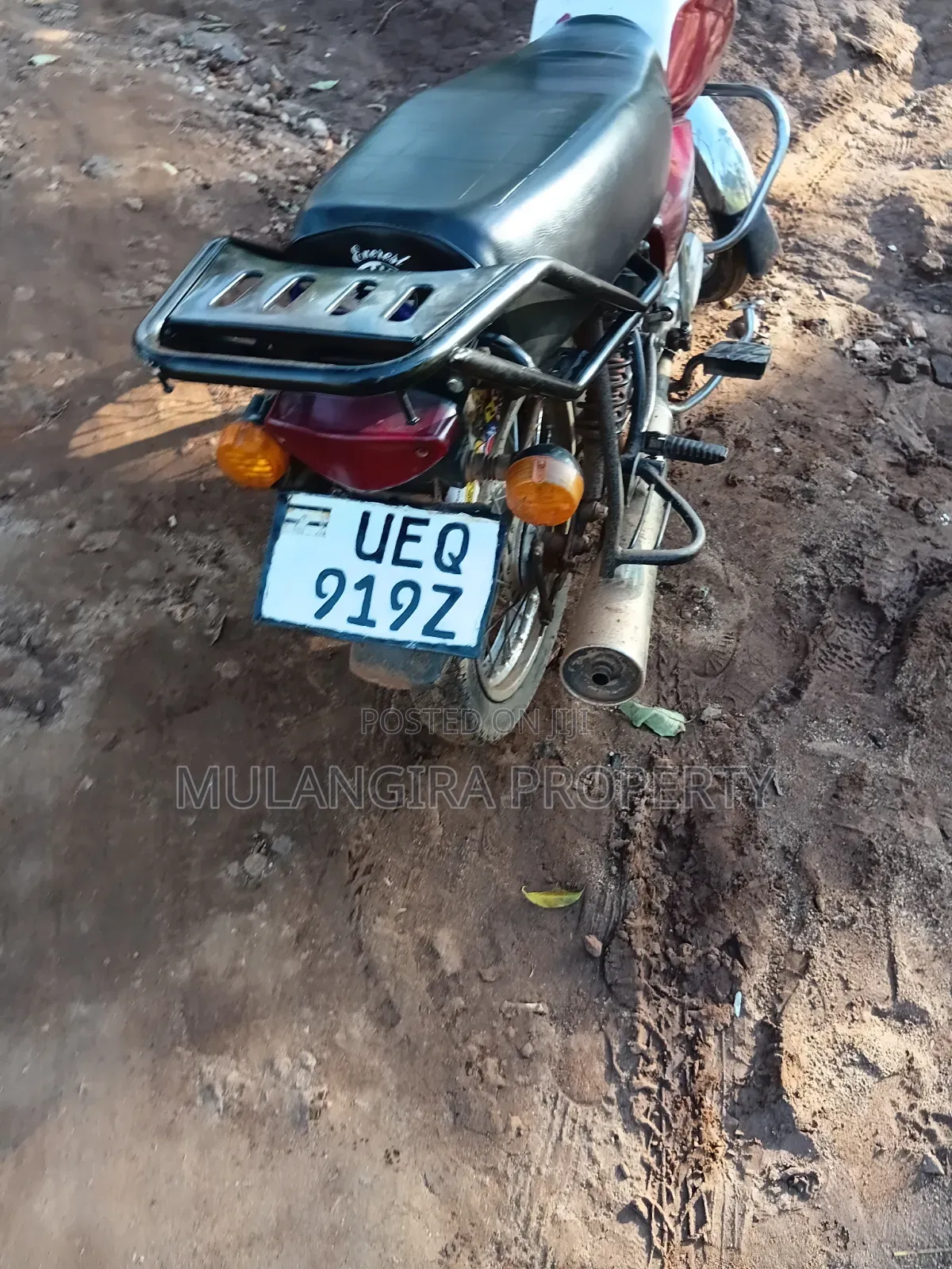 Bajaj Boxer 100 2017 Red