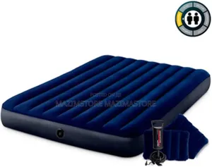5*6 Dura-Beam Standard Downy Easy Comfort Air Mattress With Pillows