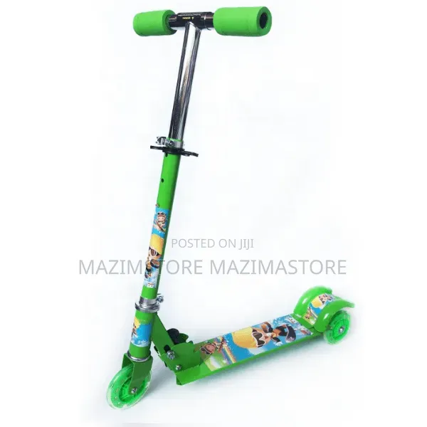 Kick Scooter, Foldable, Light, Glowing Wheels, Toy
