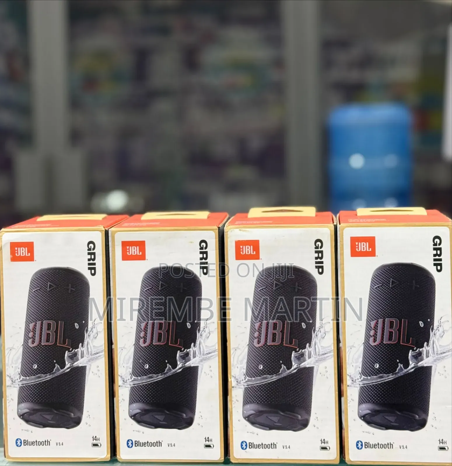 JBL Grip | Compact Bluetooth Speaker With Bold JBL Pro Sound