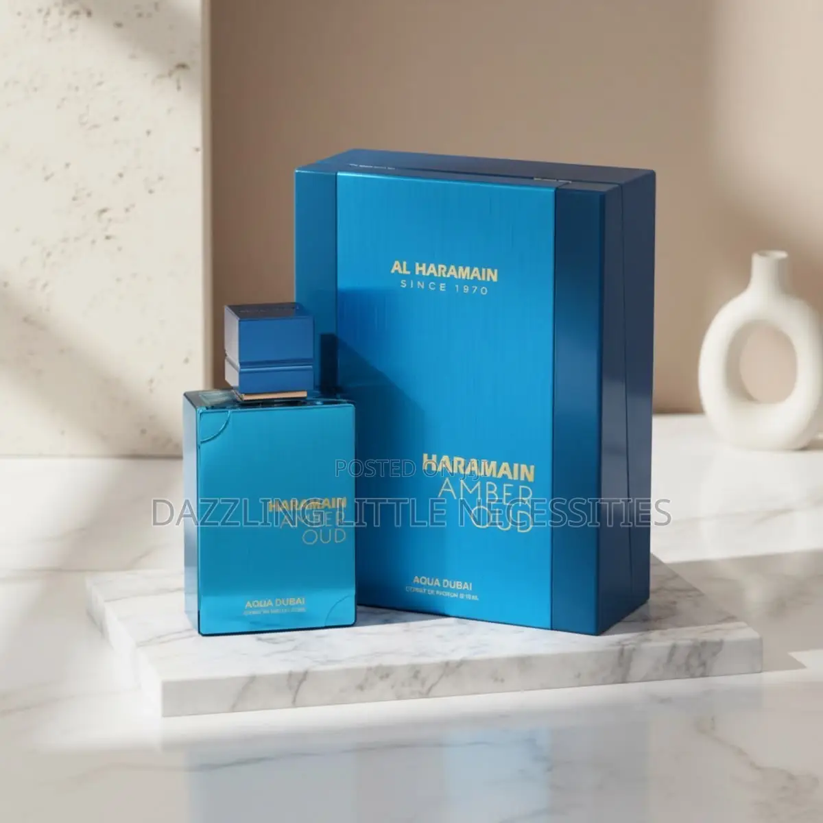 Al Haramain Amber Oud - Aqua Dubai Perfume for Men - 100mls