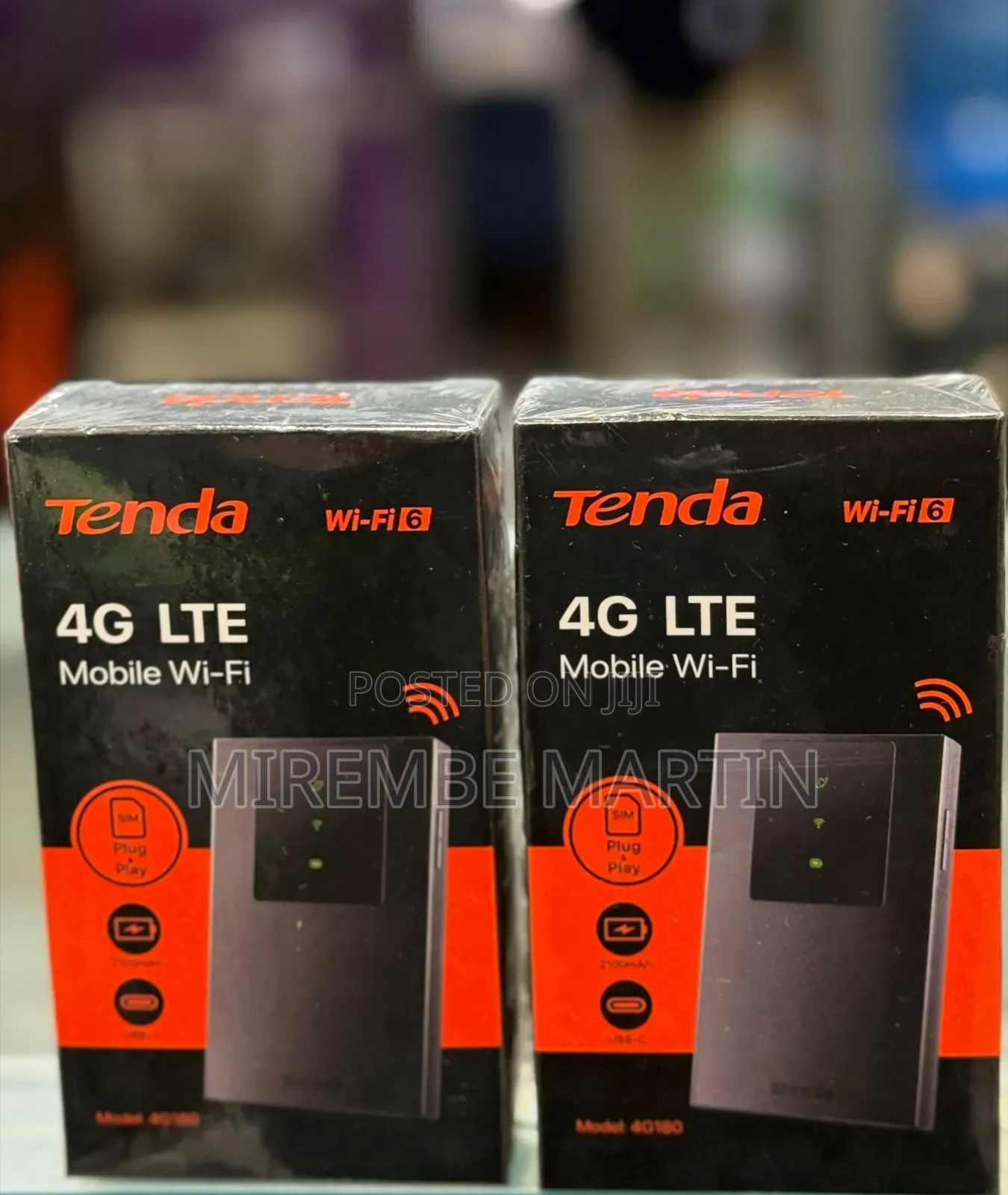 Tenda 4G180 V4.0 Mobile Wi-Fi Router