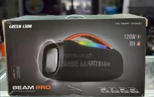 Green Lion Beam Pro Portable Speaker With Microphone 120W