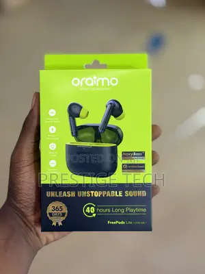 Oraimo FreePods Lite ENC Wireless Earbuds, 40 Hours, Water Proof