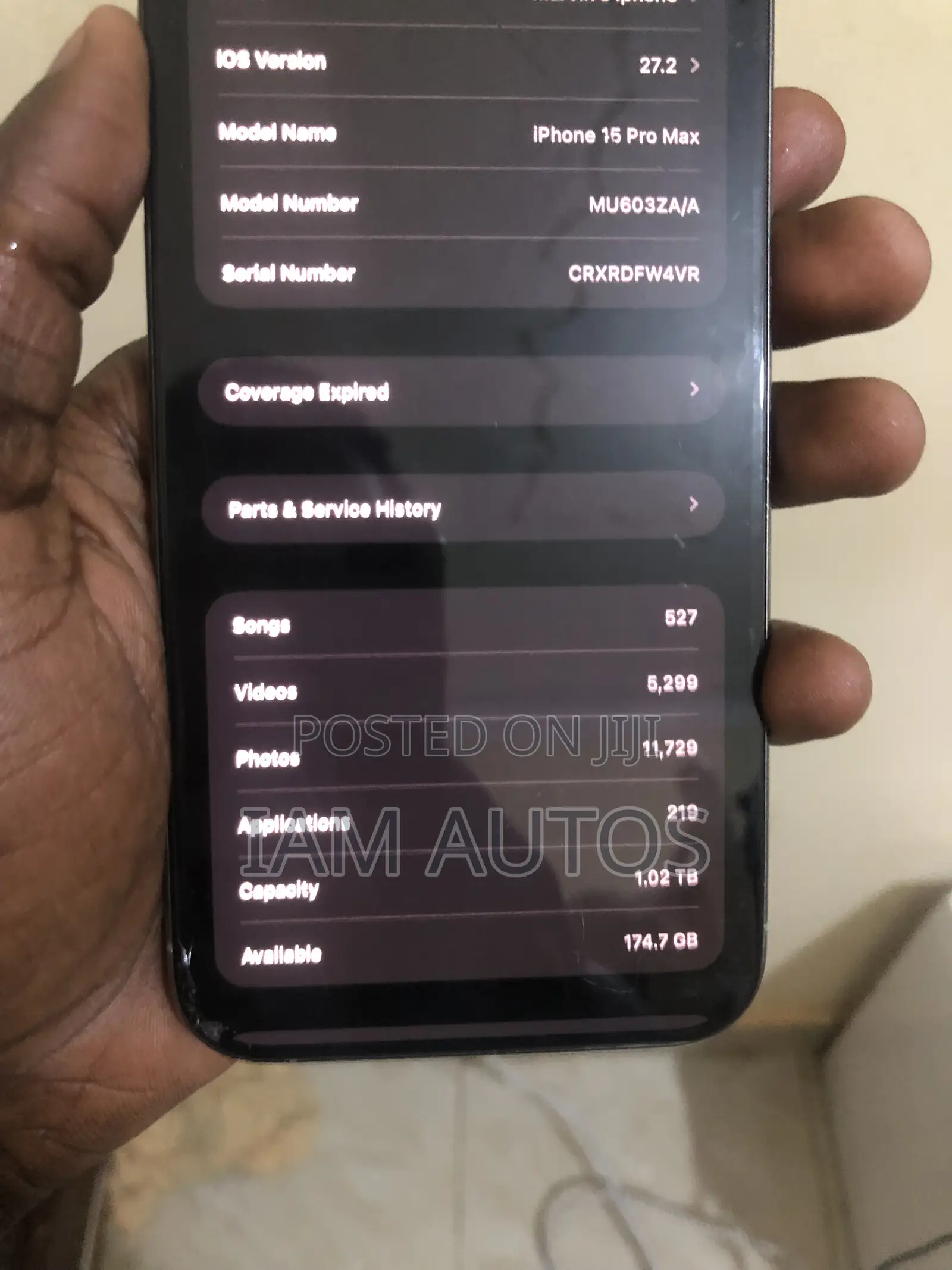 Apple iPhone 15 Pro Max 1 TB Silver