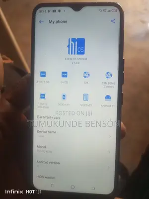 Tecno Spark 8C 64 GB Blue