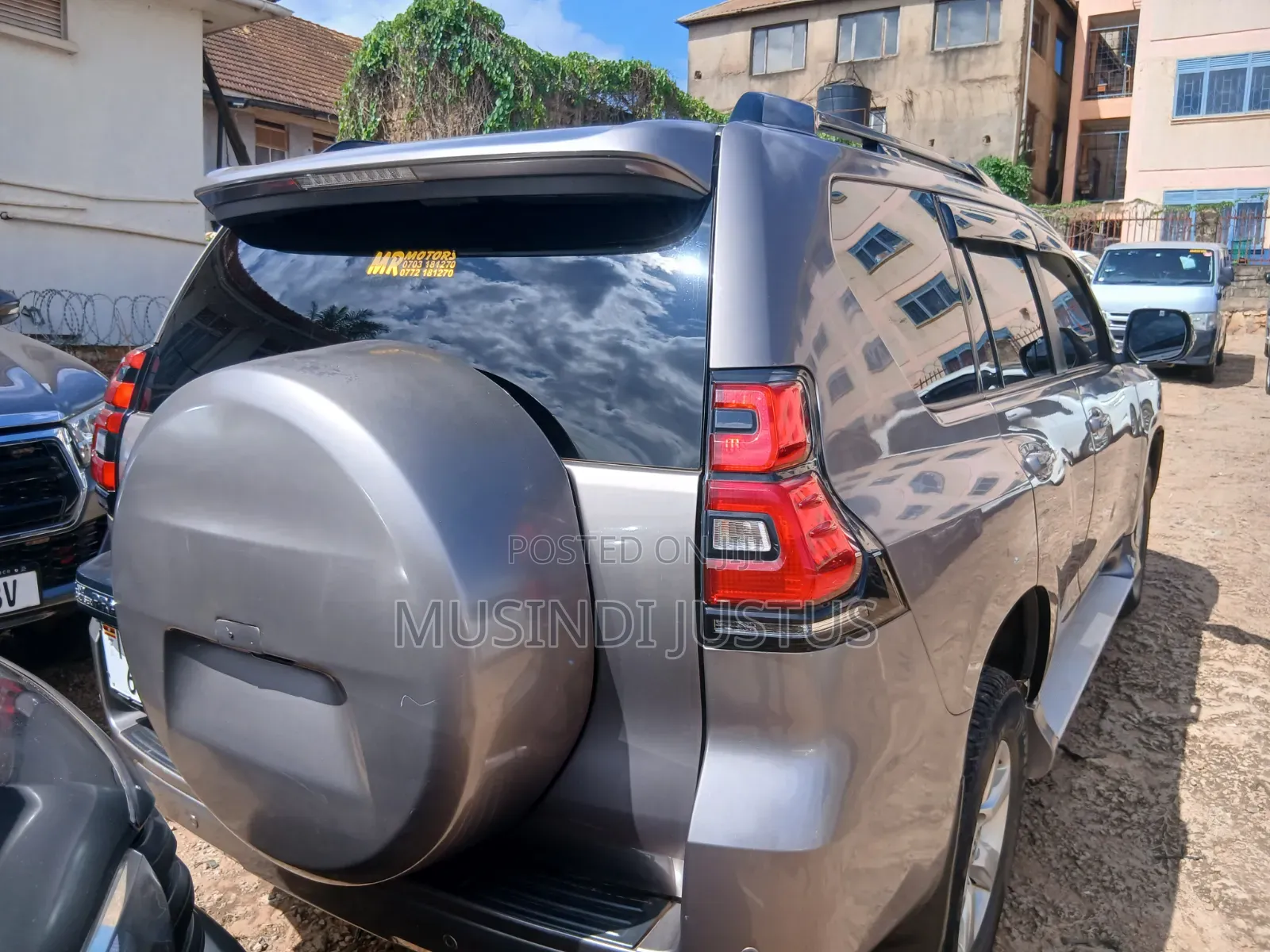 Toyota Land Cruiser Prado 2016 Gold