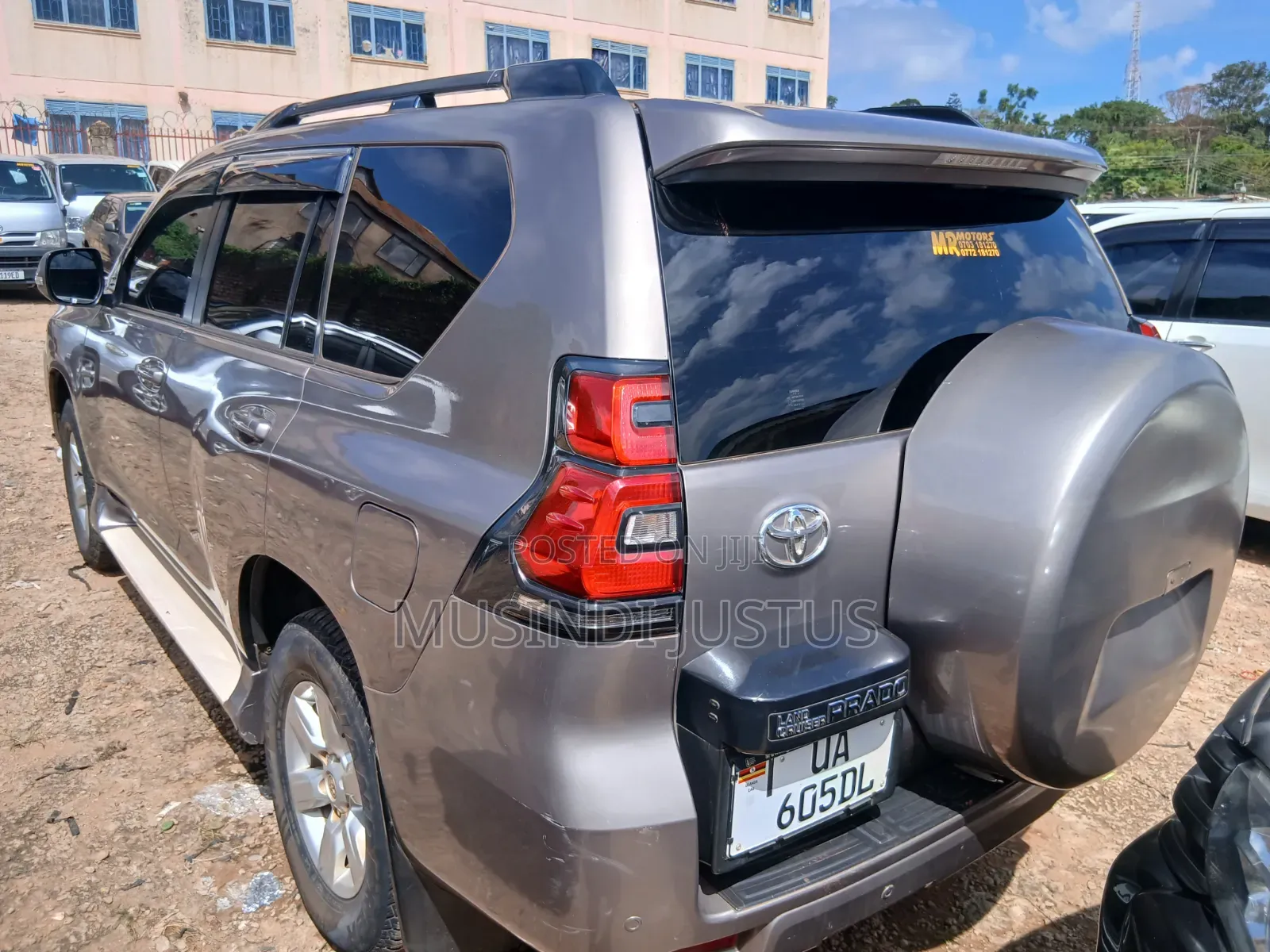 Toyota Land Cruiser Prado 2016 Gold