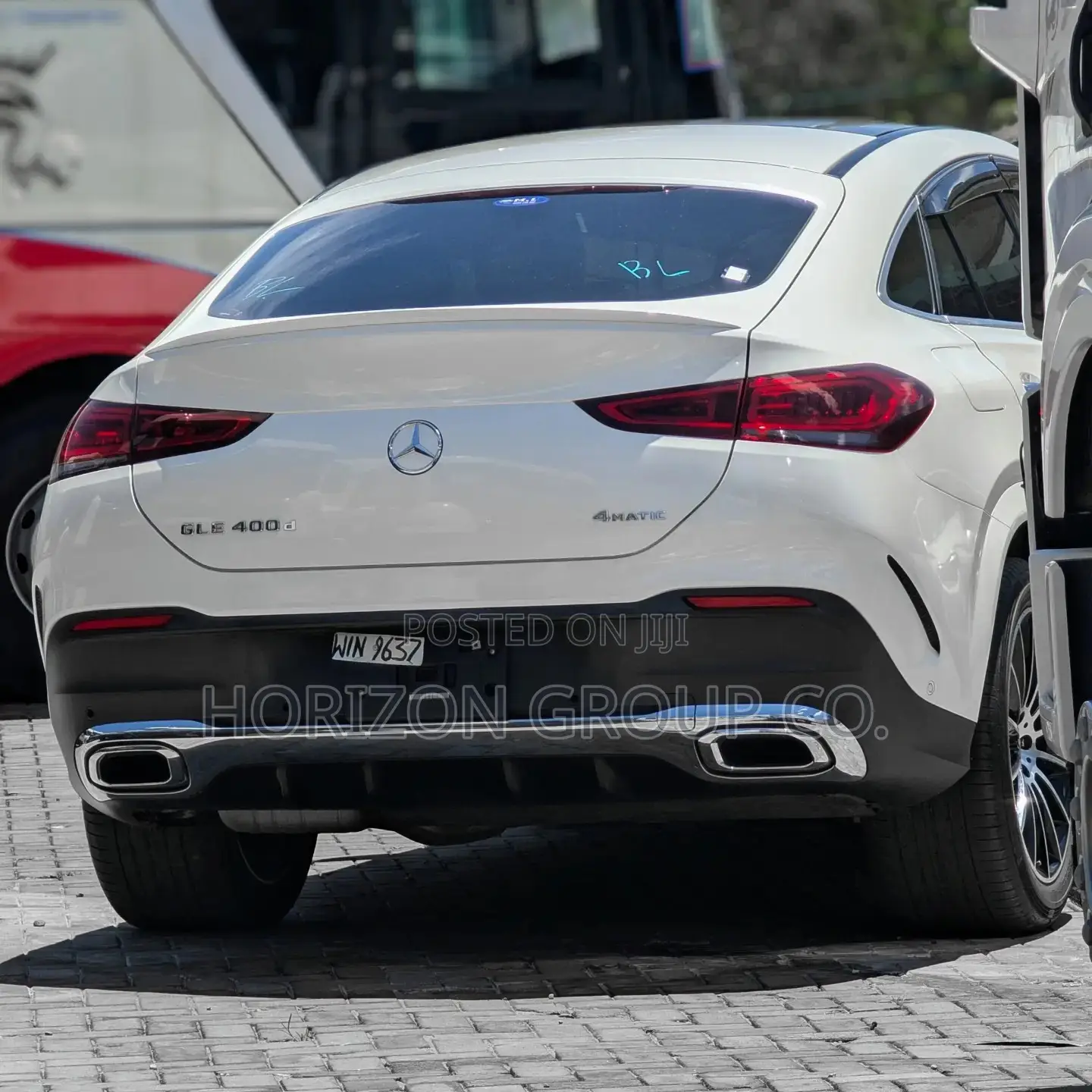 Mercedes-Benz GLE-Class GLE 400d 4MATIC 2020 White