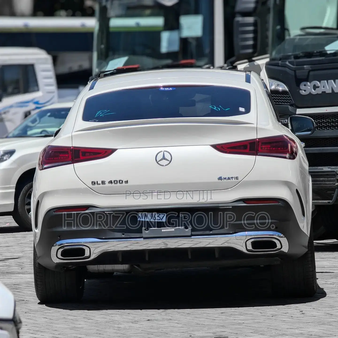 Mercedes-Benz GLE-Class GLE 400d 4MATIC 2020 White