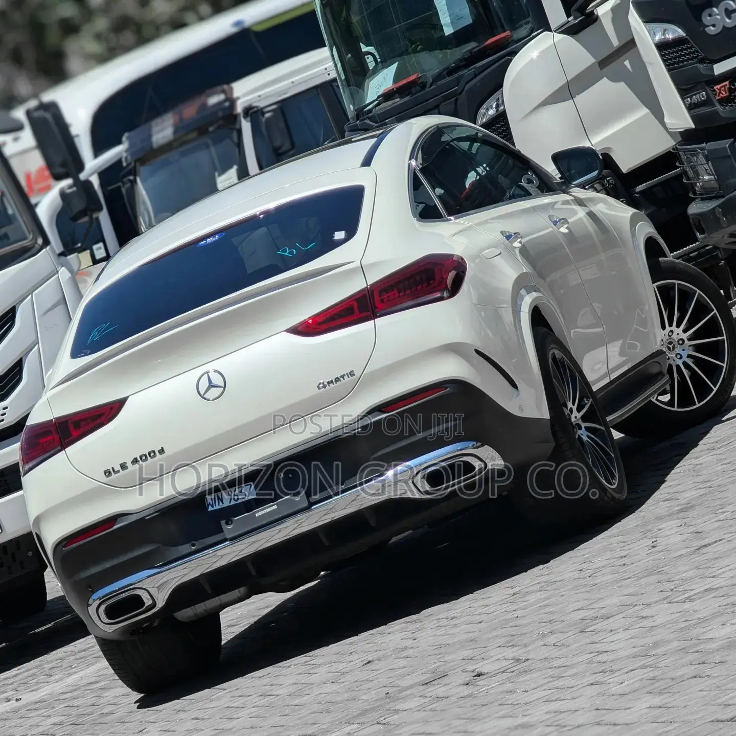 Mercedes-Benz GLE-Class GLE 400d 4MATIC 2020 White