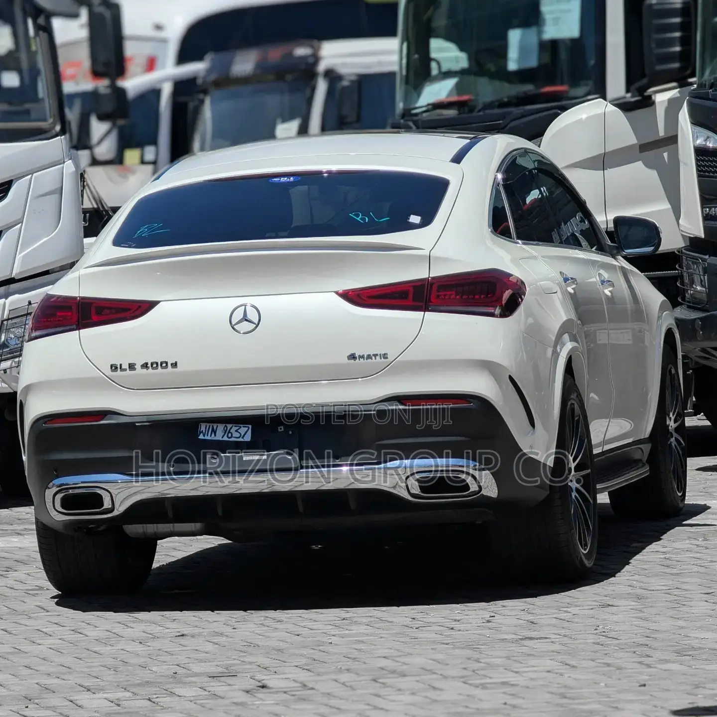 Mercedes-Benz GLE-Class GLE 400d 4MATIC 2020 White