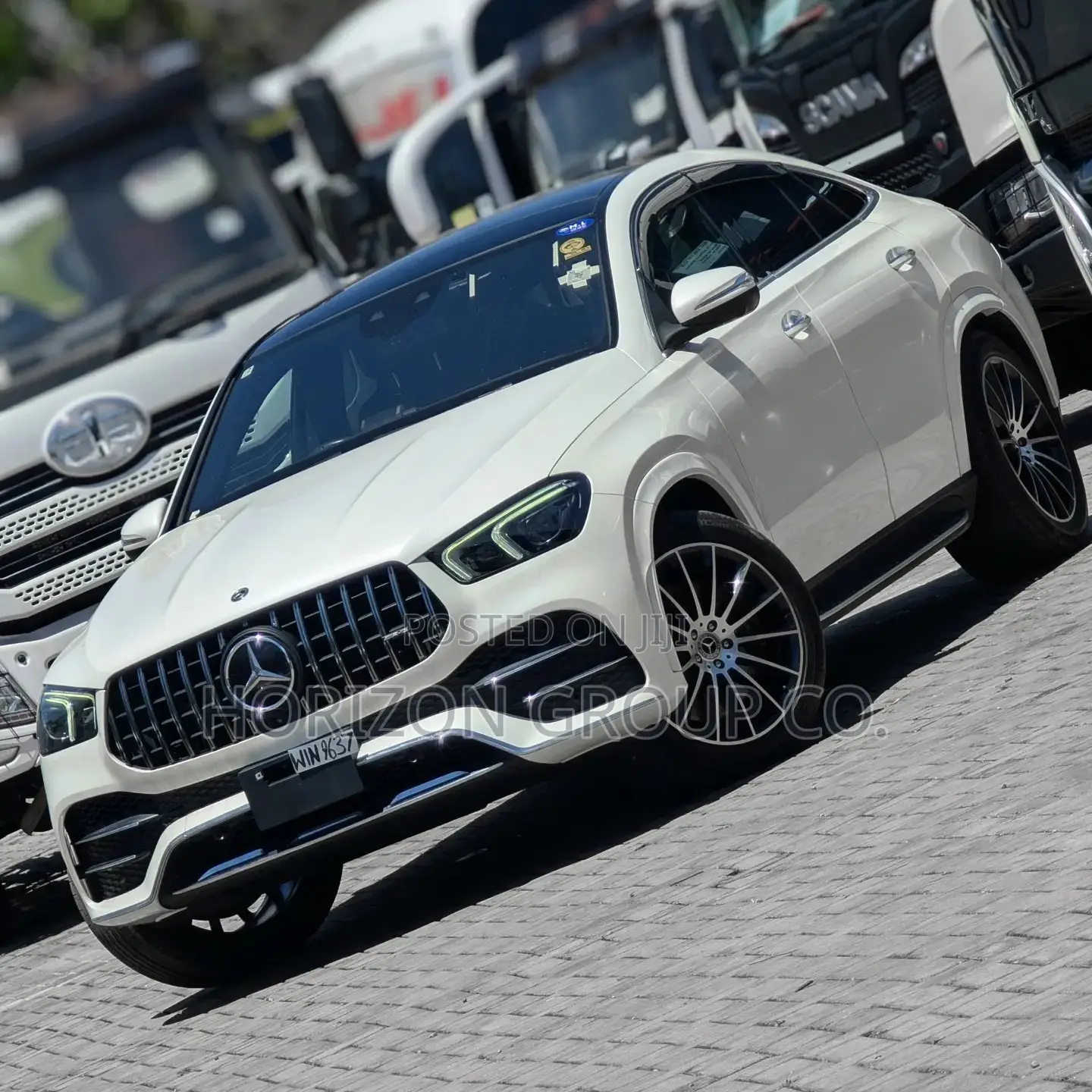 Mercedes-Benz GLE-Class GLE 400d 4MATIC 2020 White