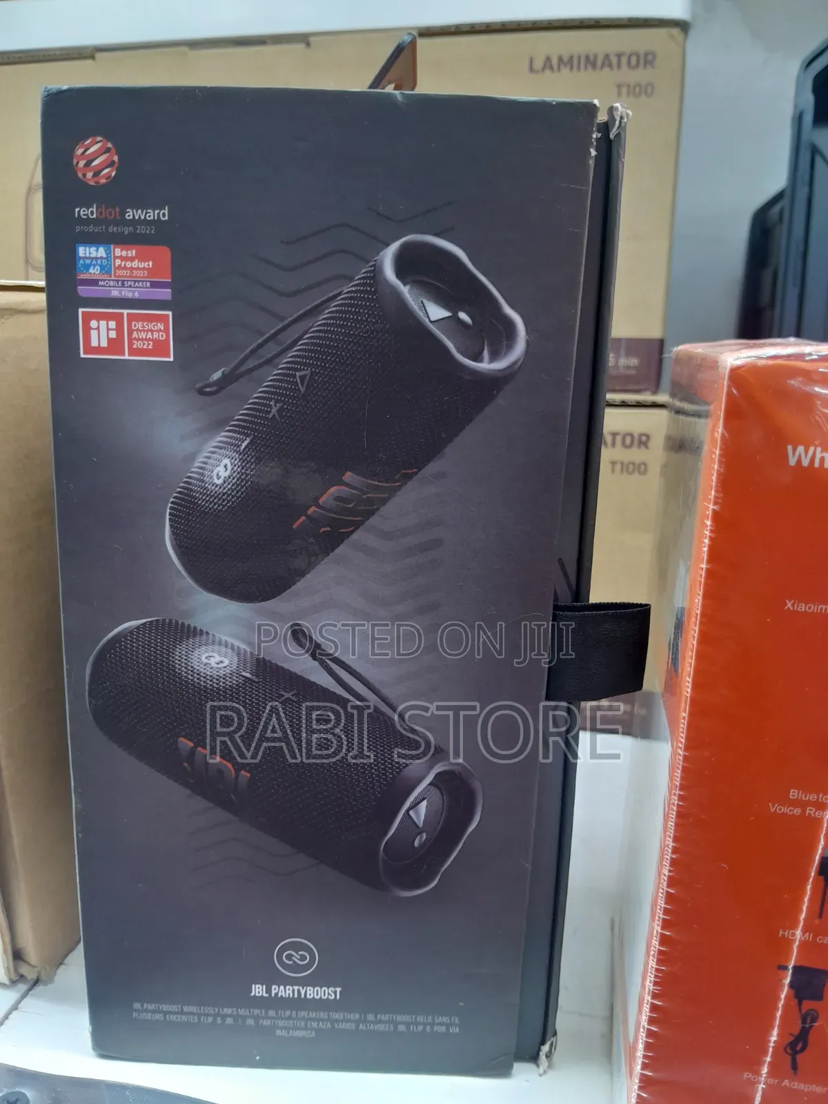 JBL Flip 6 Portable Waterproof Bluetooth Speaker.