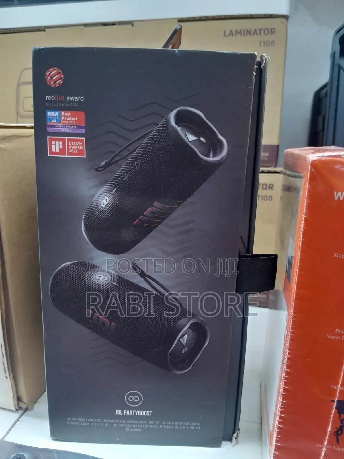 JBL Flip 6 Portable Waterproof Bluetooth Speaker.