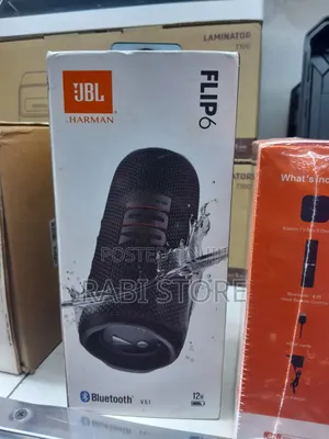 JBL Flip 6 Portable Waterproof Bluetooth Speaker.