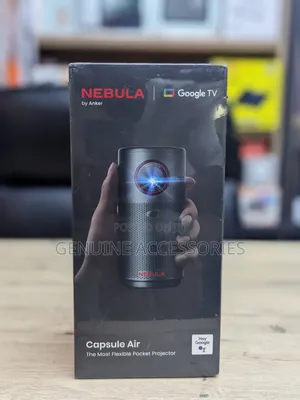 Nebula Capsule Air Google TV Smart Mini Projector With Wifi, 4hrs