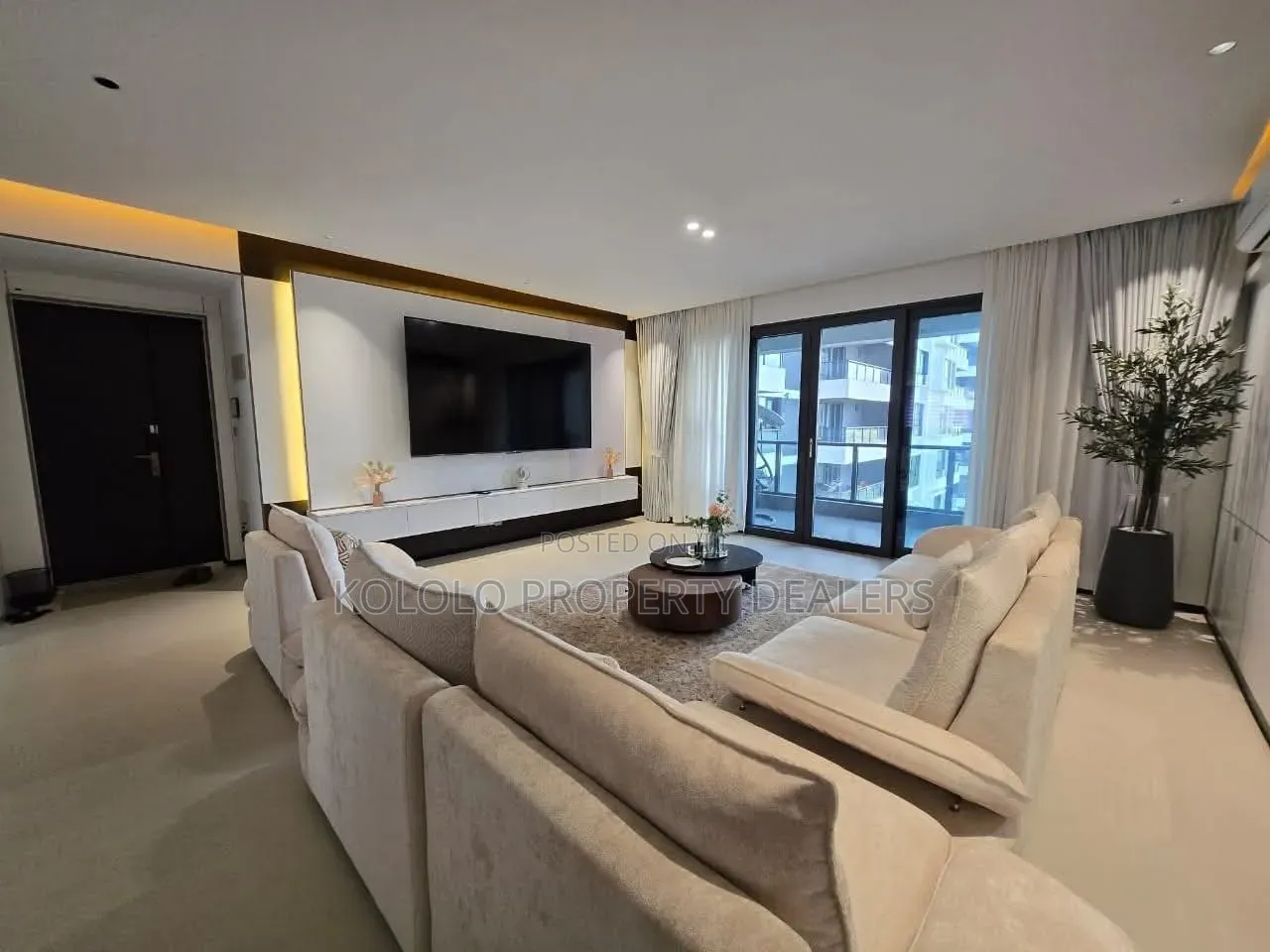 Furnished 3bdrm Apartment in Nakasero, Central Division for rent